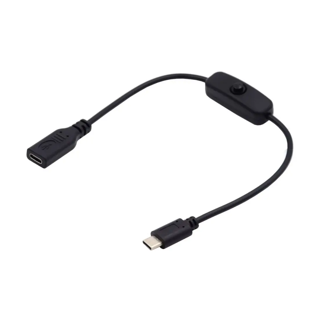 

Кабель USB Type-C «штырь-гнездо» для клавиатуры ноутбука Raspberry Pi 4B С кнопкой включения/выключения питания