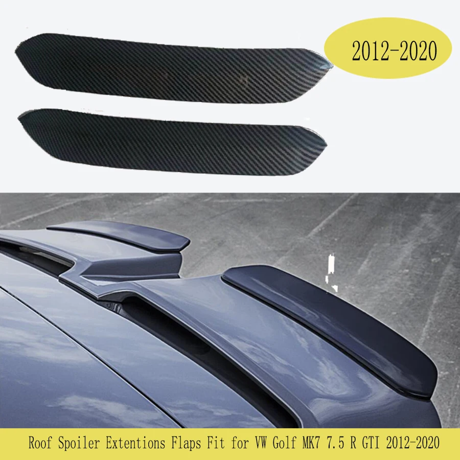 

Бесплатная доставка Для Oettinger, спойлер на крышу, удлинители, щитки, заднее крыло для VW Golf 7 MK7 7,5 R GTI GTD R-LINE 2012-2020