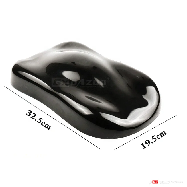 10 개/몫 32.5CM 블랙 ABS 속도 모양 자동차 랩 모델 페인트 속도 모양 샘플 디스플레이 모델