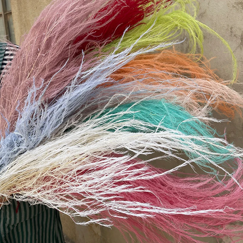 

Boho Natural Dried Eternal Grass Hanging Flowers Bouquet Home Decoration Wedding Centerpiece Party Garden Outdoor Wall Decor