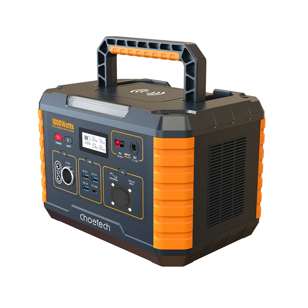 ChoeTech1000WPortablepowerStationups270000mAhlaptoppowerbank