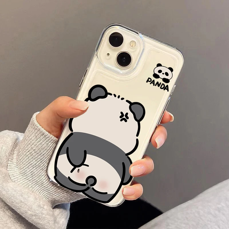 Adorable Panda Animation Phone Case - Ultra Durable Protective Cover
