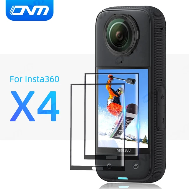 Protection Écran Verre Trempé Pour Insta360 X4 Air – 3 Pièces, Dureté 9H, Anti-Empreintes - 5