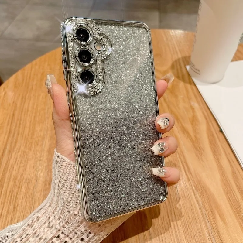Luxury Gradient Glitter Rhinestone Diamond Protective Case
