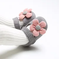 0-18M Baby Girls Cotton Shoes Retro Spring Autumn Toddlers Prewalkers Cotton Shoes Infant Soft Bottom First Walkers 4