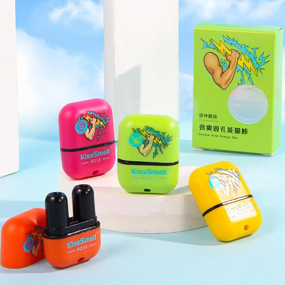 Nasal Inhaler Portable Double-Hole Aromatherapy Essential Oil Diffuser