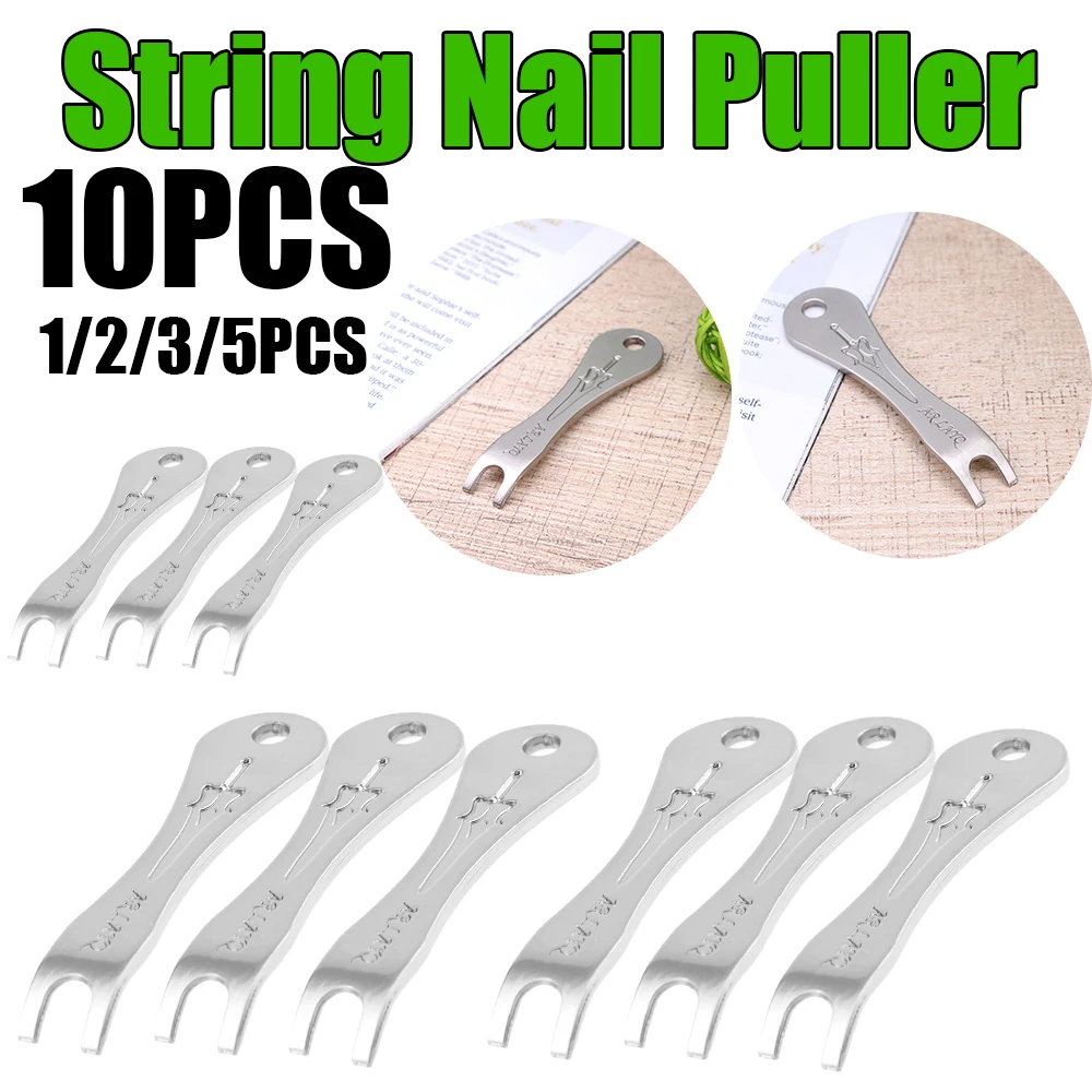110pcsUnivesalGuitarStringNailPullerBridgePinRemoverToolSuitableforFolkAcoustic