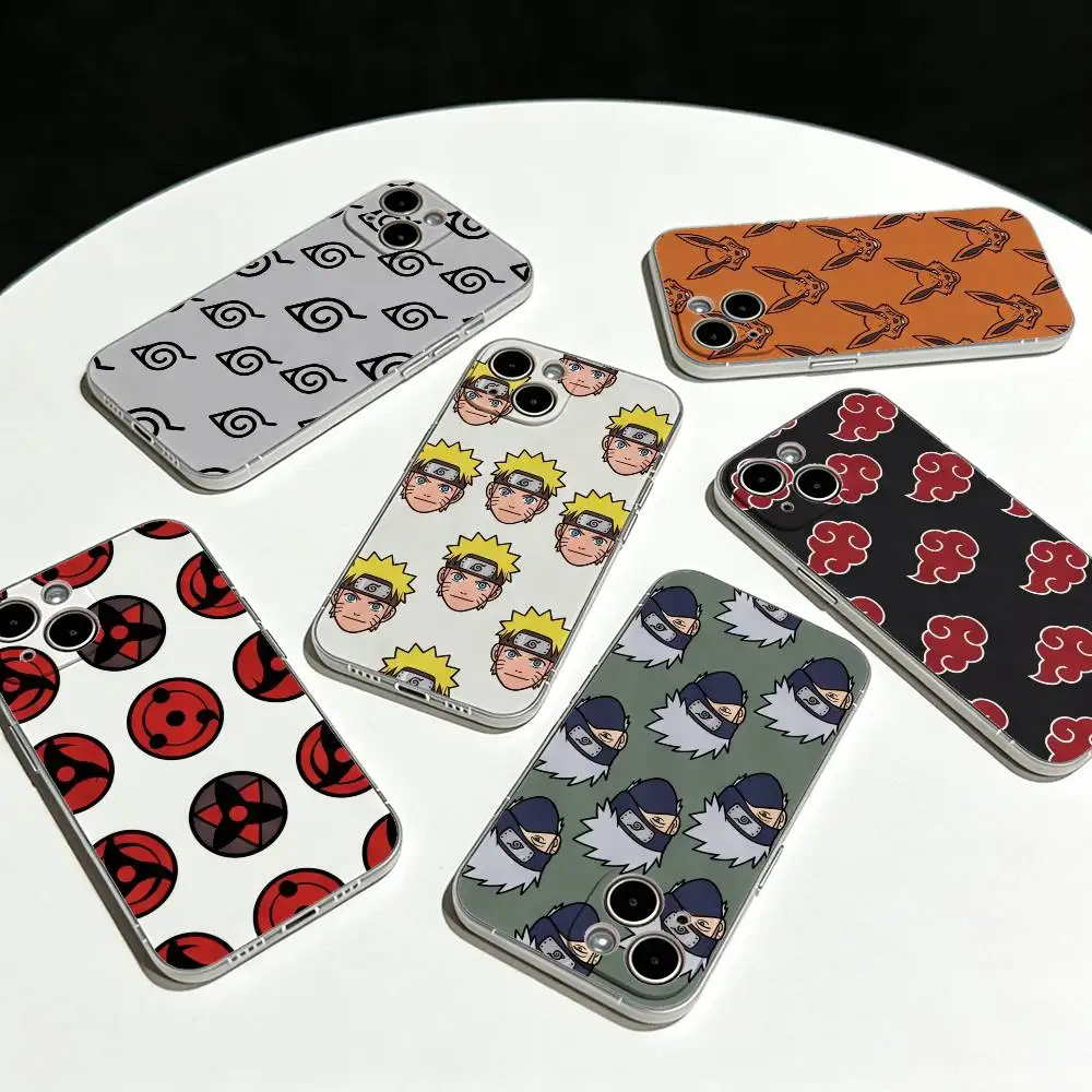 NARUTO CUTE FUNNY Ultra Clear TPU Slim Shockproof Phone Case Cover