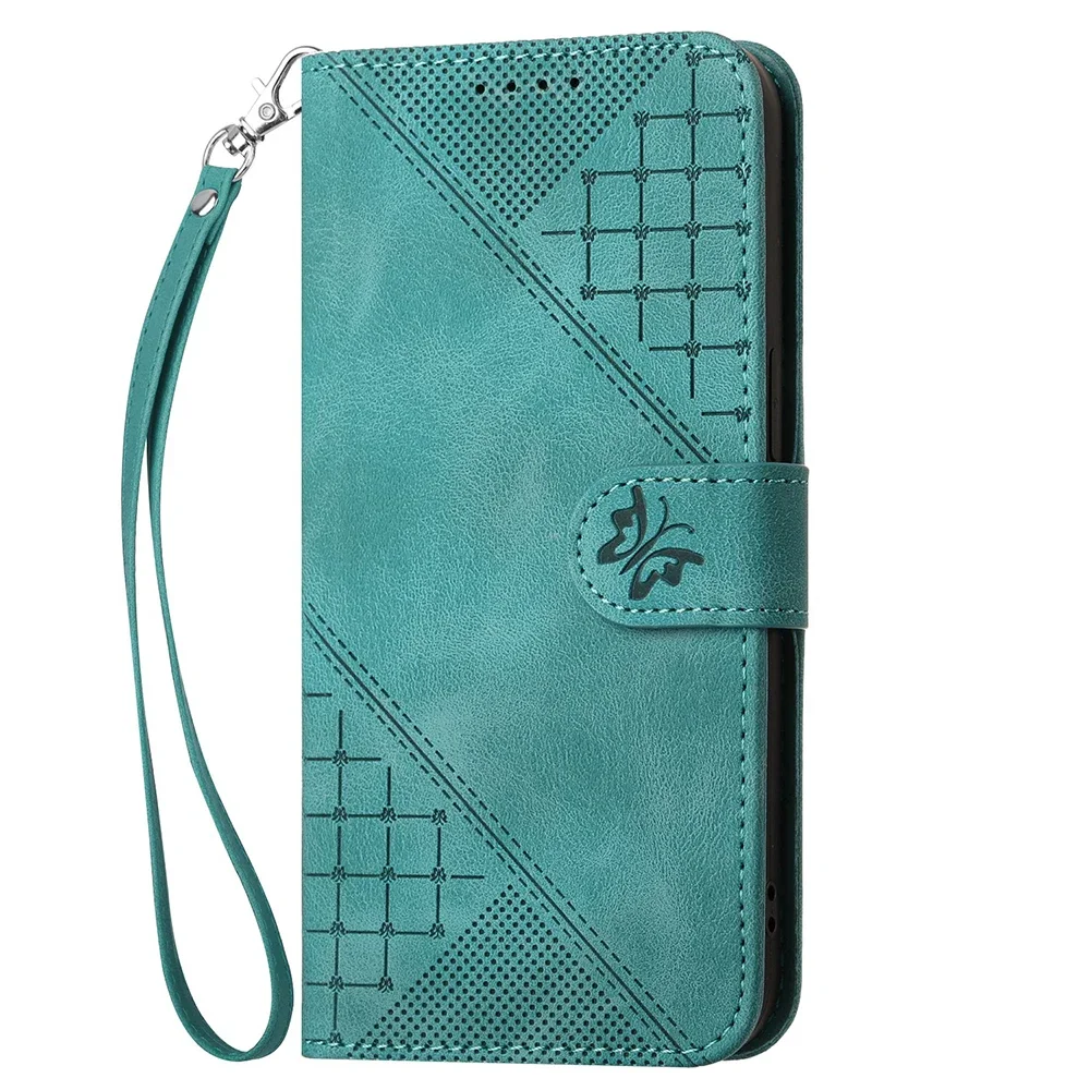 Luxury Leather Phone Case with Card Slot & Flip Wallet Design