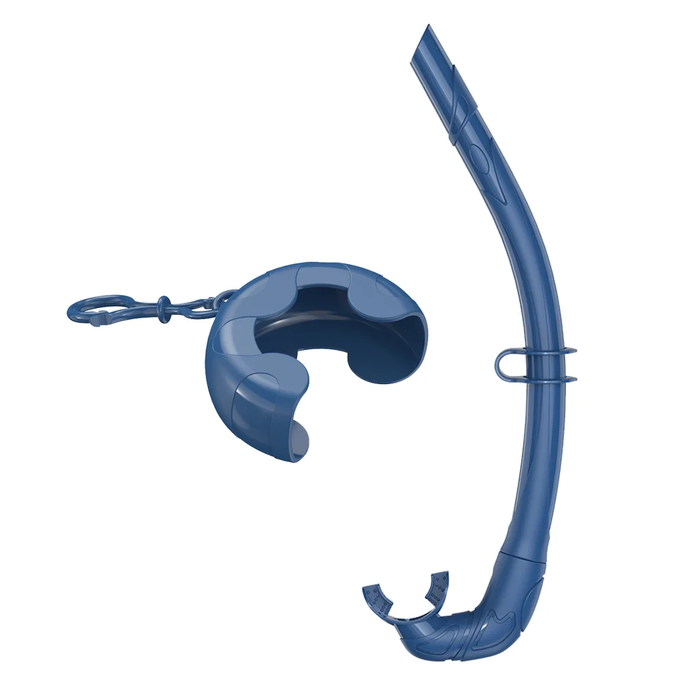 Portable Foldable Soft Silicone Snorkel with Storage Case