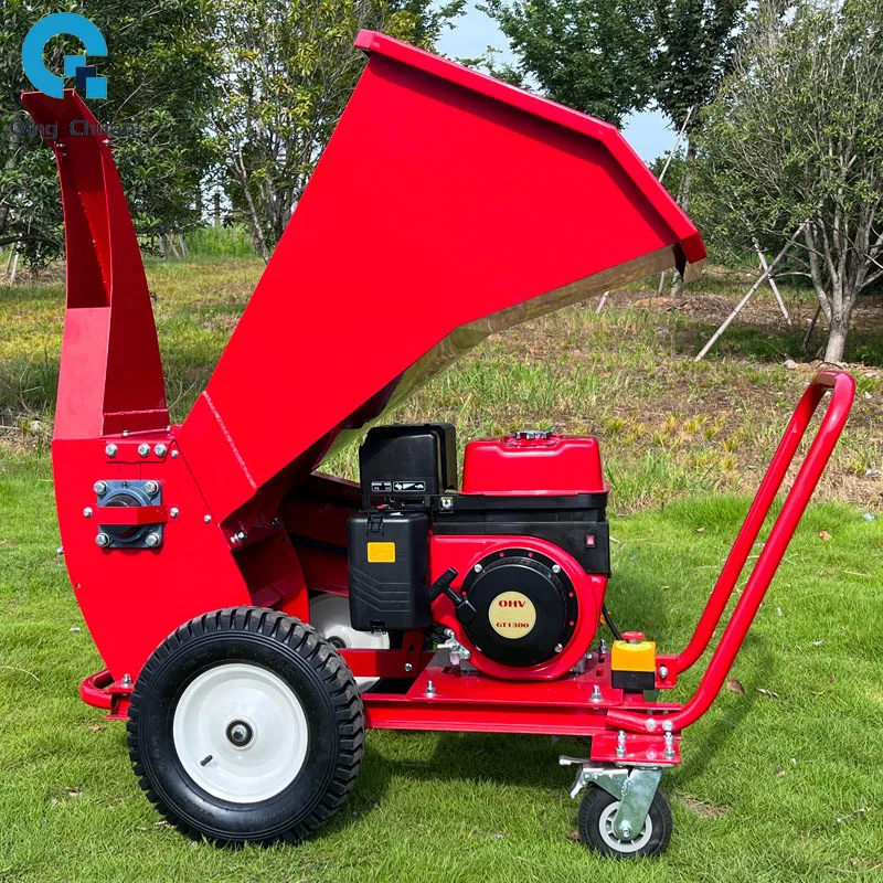 Branch shredder small household orchard branch crusher garden greening leaf  branch crusher 4