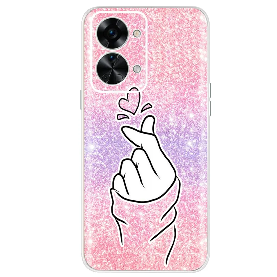 Stylish Painted Soft Silicone Clear TPU Phone Case Cover with Bumper Protection