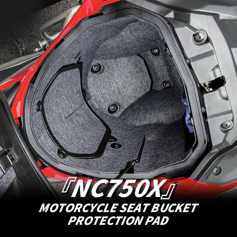 Used For HONDA NC750X 2021 Years Motorcycle Storage Protection Pad Box Liner Luggage Tank Cover Accessories Seat Bucket Pad