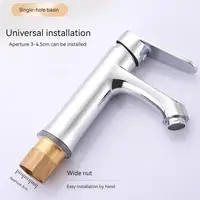 ก๊อกน้ําอ่างล้างหน้า, ร้อนและเย็นหลุมเดียว, ก๊อกน้ําอ่างล้างจานในห้องน้ํา, ก๊อกน้ําอ่างล้างหน้า, ก๊อกน้ําห้องน้ําในบ้าน 4