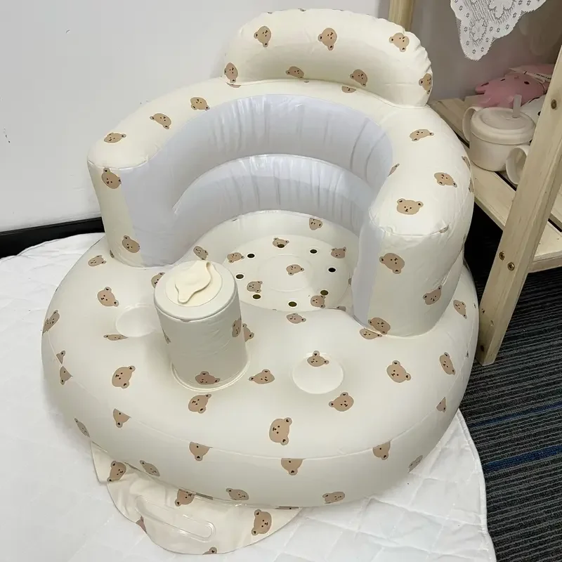 Baby Inflatable Sofa Learn To Sit Chair Baby Sit And Stand Training Child Learn To Do Seat 5