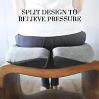 Pressure Relief Seat Cushion Back Pain Orthopedic Therapy Car Office Chair Wheelchair Support Tailbone Sciatica Relief Artifact 2