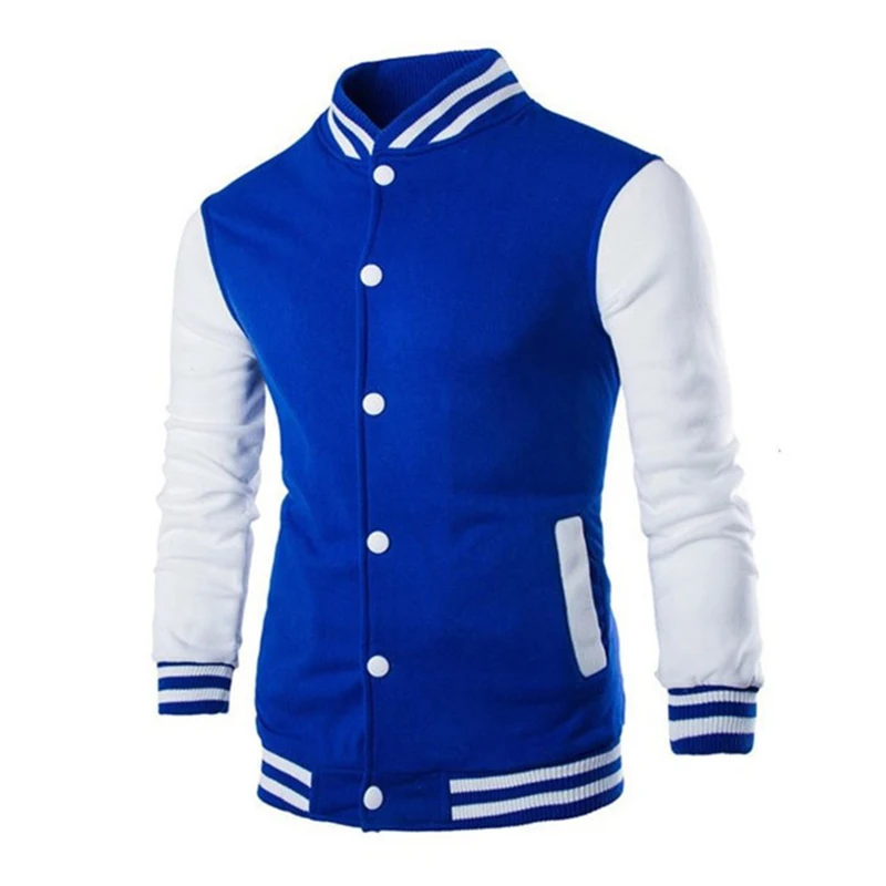 

Baseball Jacket Men Boy Uniform Fashion Design Black Mens Slim Fit College Varsity Jacket Men Brand Stylish Veste Homme