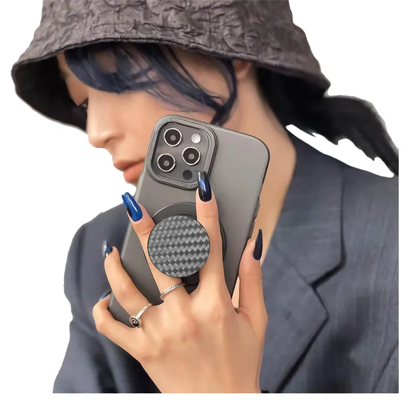 Carbonite Weave Magnetic Phone Grip and Holder