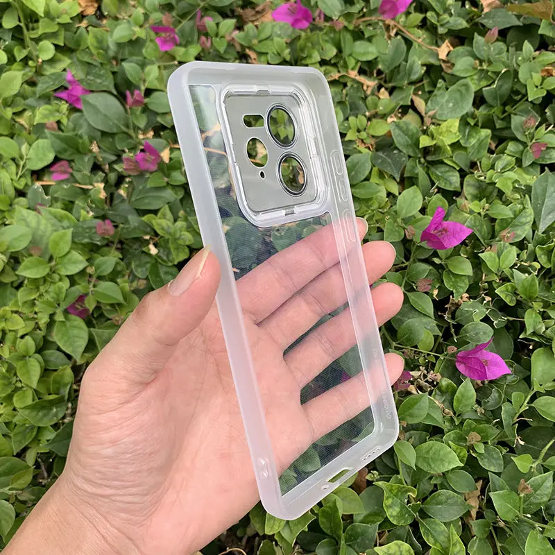 Transparent Magnetic TPU Silicone Shockproof Bumper Case