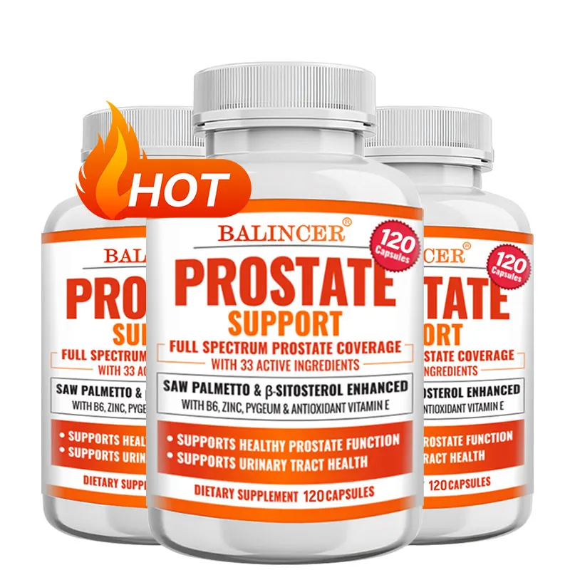 Saw Palmetto Prostate Support Supplement Supports Prostate Health Urinary Tract and Urinary Health Reduces Frequency Saw Palmetto Supplement