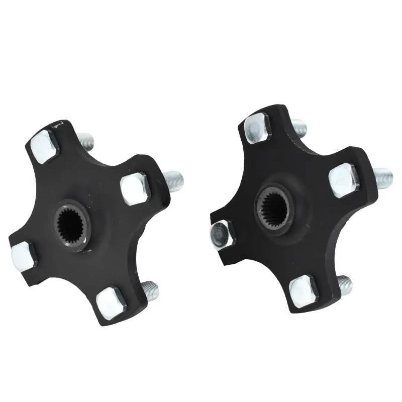 604112 615604 70968-G03 2PCS Rear Wheel Hub Flange Plate Compatible With EZGO RXV Electric Golf Carts 2008-Up