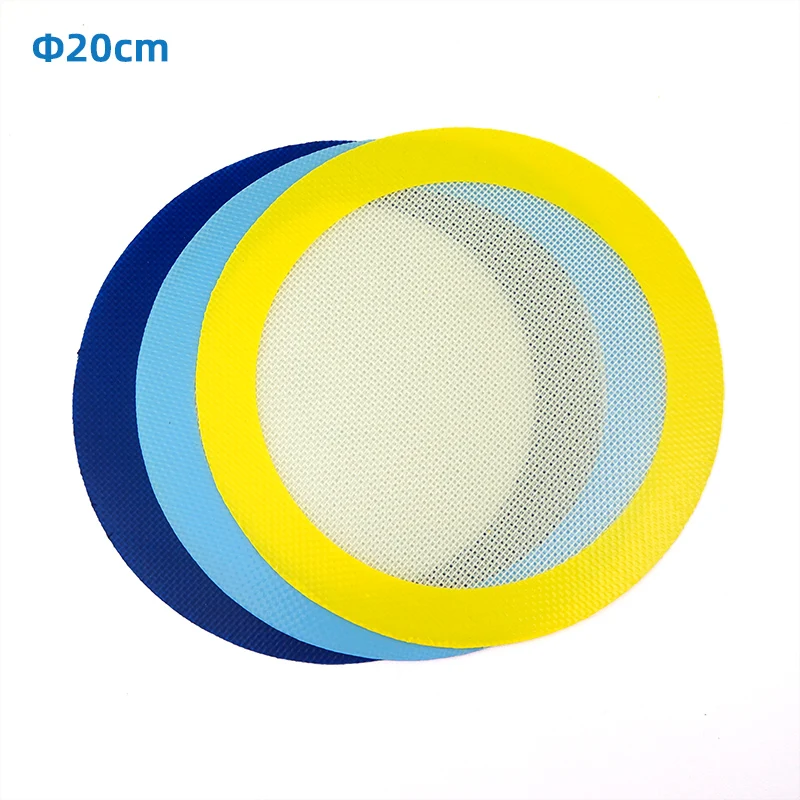 Round Non-Stick Silicone Baking Mat - 20CM Multipurpose Cooking and Baking Pad