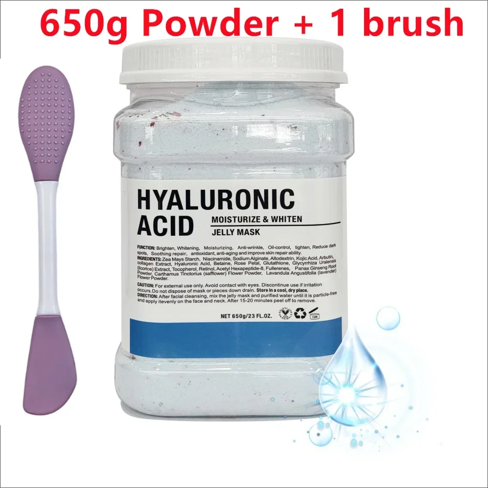 Chamomile & Rose Hyaluronic Hydration Jelly Mask with Silicone Brush - 650g