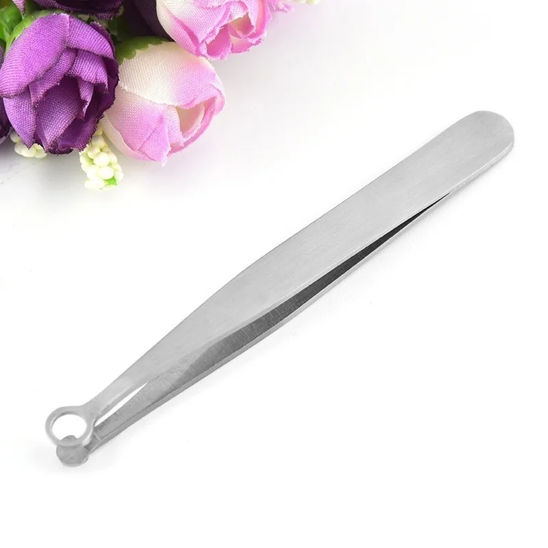 Nose Hair Trimming Tweezers Nose Trimmer Tweezer Round Tip Perfect