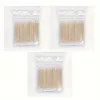 Disposable Ultra-small Micro Brushes Eyelash Extension Glue Removing Tools Double-end Wood Cotton Swab Lint-Free 7cm 5