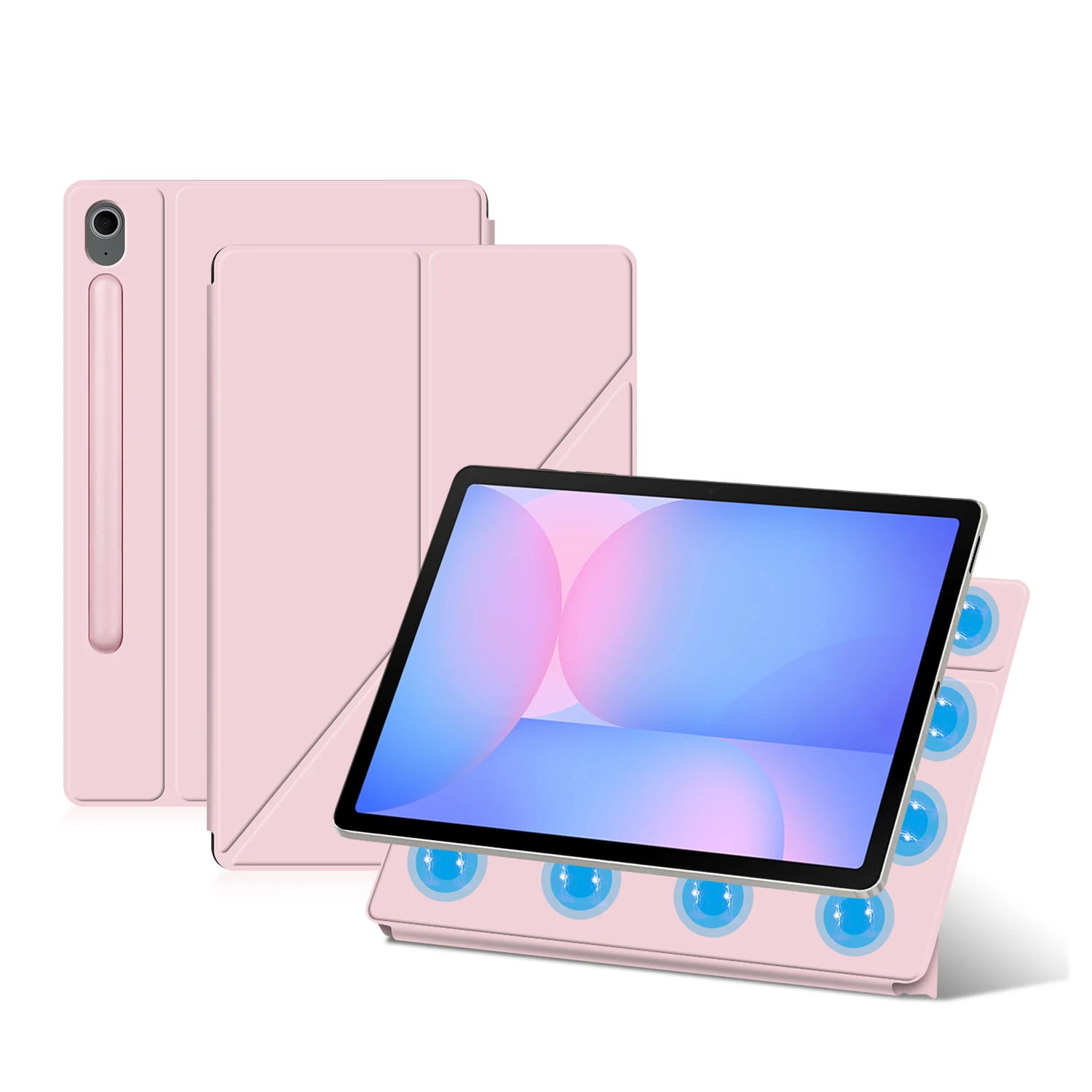 Premium Magnetic Smart Tablet Cover with Stand, 10.9-Inch Sleeve