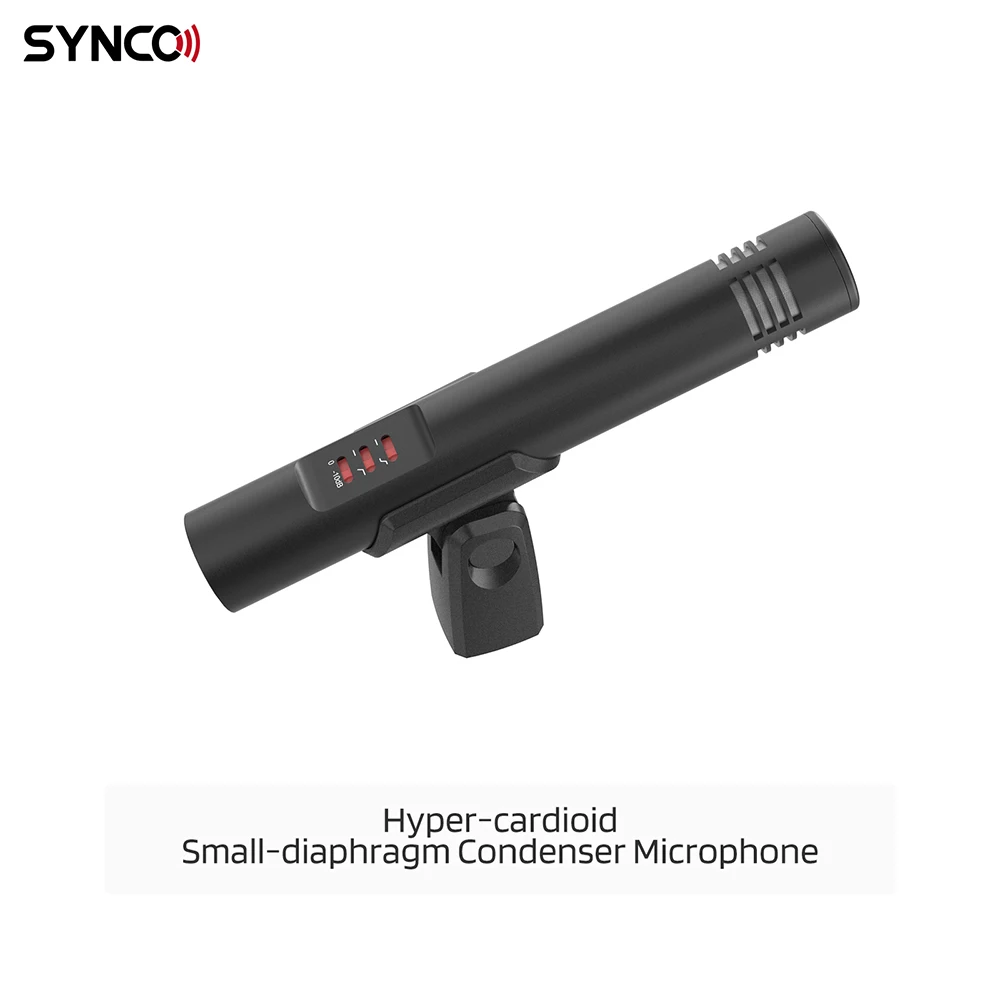 

SYNCO CMic V10 Microphone Cardioid Condenser Mic XLRM Connecto for Audio Devices Mixer Recorder Camcorder Photo Studio Kits