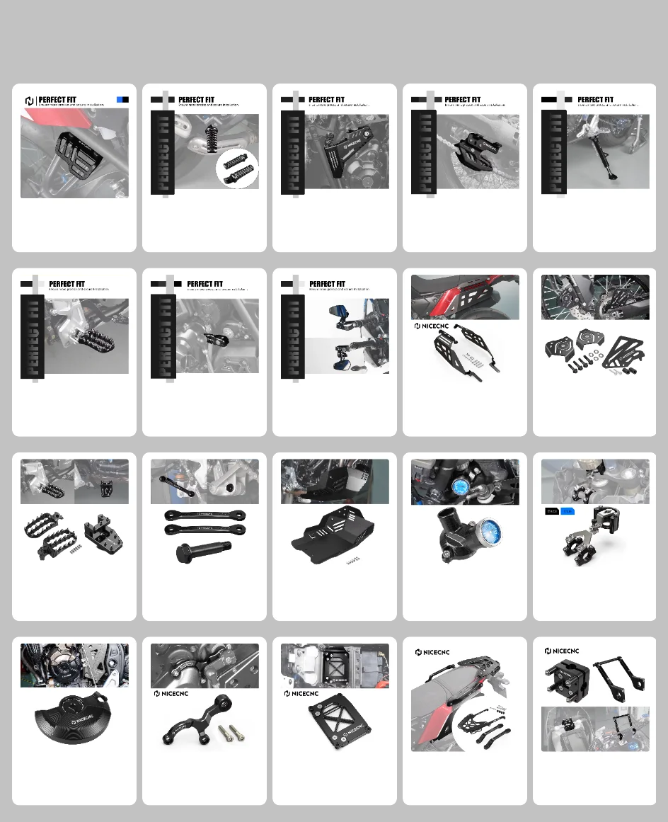 Für Yamaha Tenere 700 2019-2024 2023 2022 Kühler Schutz Rahmen Zubehör Tenere 700 T700 2019-2024 2020 2021 2022 2023 – Detail 7