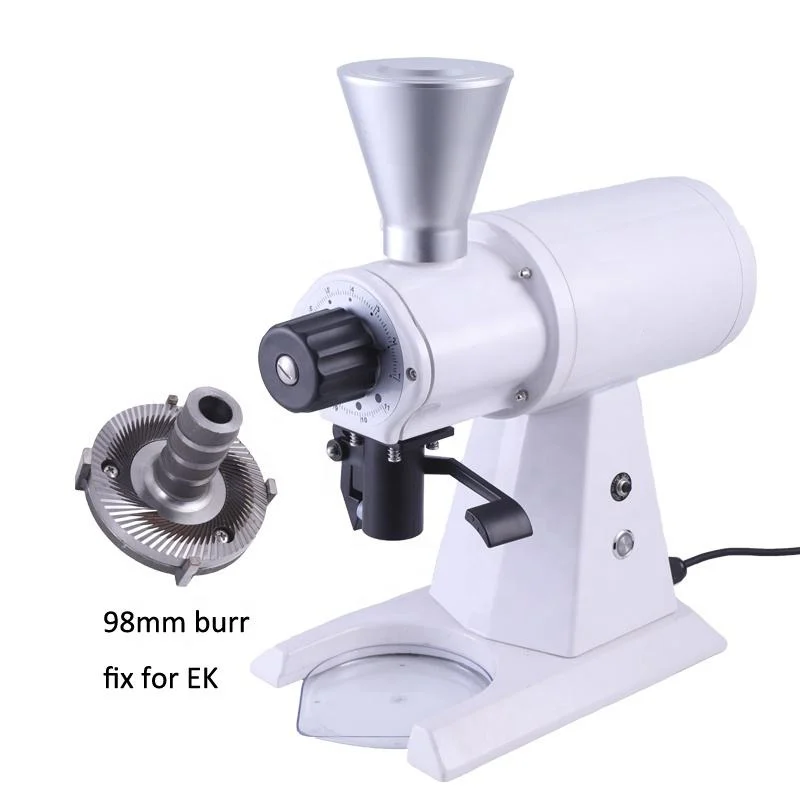 ITOP EK43S Coffee Bean Grinder for Single Grinding Funnel Filter 98mm Stainless Steel/Titanium Coffee Grinder Thickness Adjusted 2