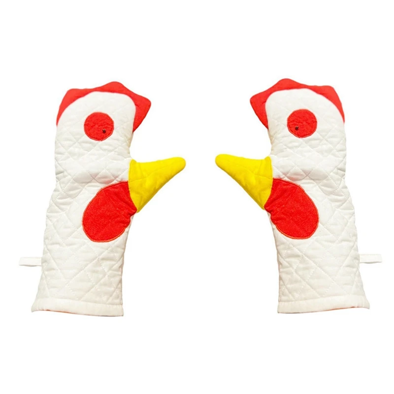 

2 шт., варежки для духовки в форме петуха