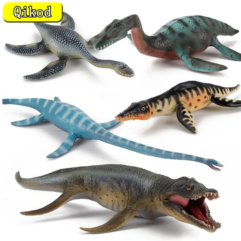 고대 선사 시대 해양 생물 시뮬레이션 공룡 모델 Kronosaurus Plesiosaur 액션 피규어 어린이 교육 장난감 선물