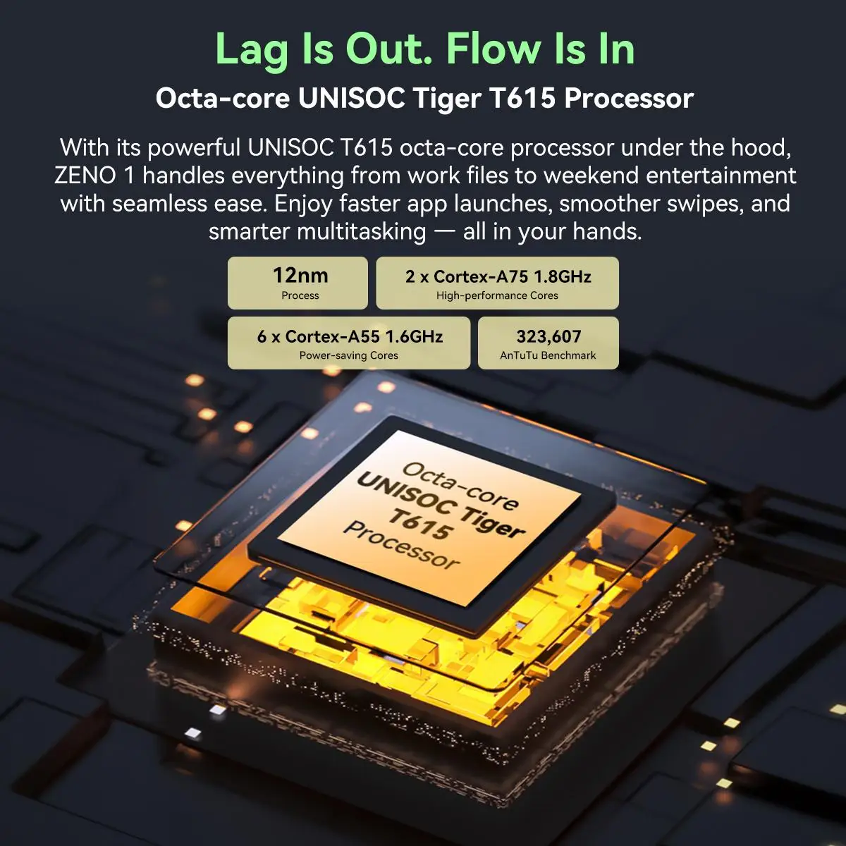 Blackview ZENO 1 Tablet PC 6GB RAM 256GB ROM 8'' HD Display Android 15 6000mAh8MP Front Camera 4G ZENO 1 Tablets PC