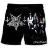 Phechion New Fashion Men Women Dark Funeral With 3D Printed Casual Shorts Novel Street Wear Men'S Loose Sports Surfboard Shorts 2