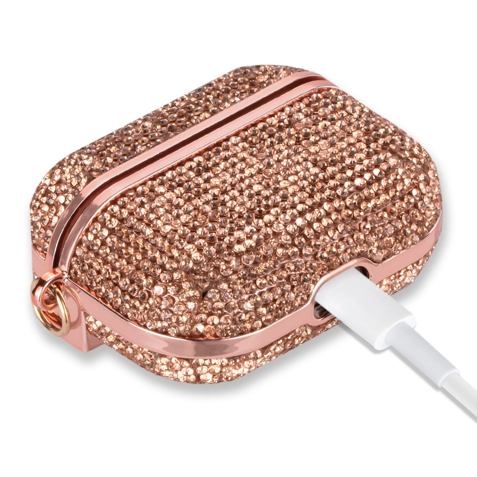 For AirPods Pro Case, Shockproof Glitter Diamond Rhinestone