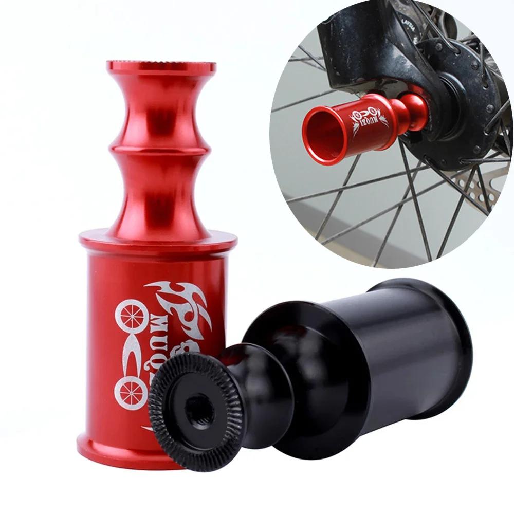 

MTB Bicycle Hubs Quick Release Axis Extension Light Mount Bicycle Accessories Wheel Lamp Holder Rear Dial Protector