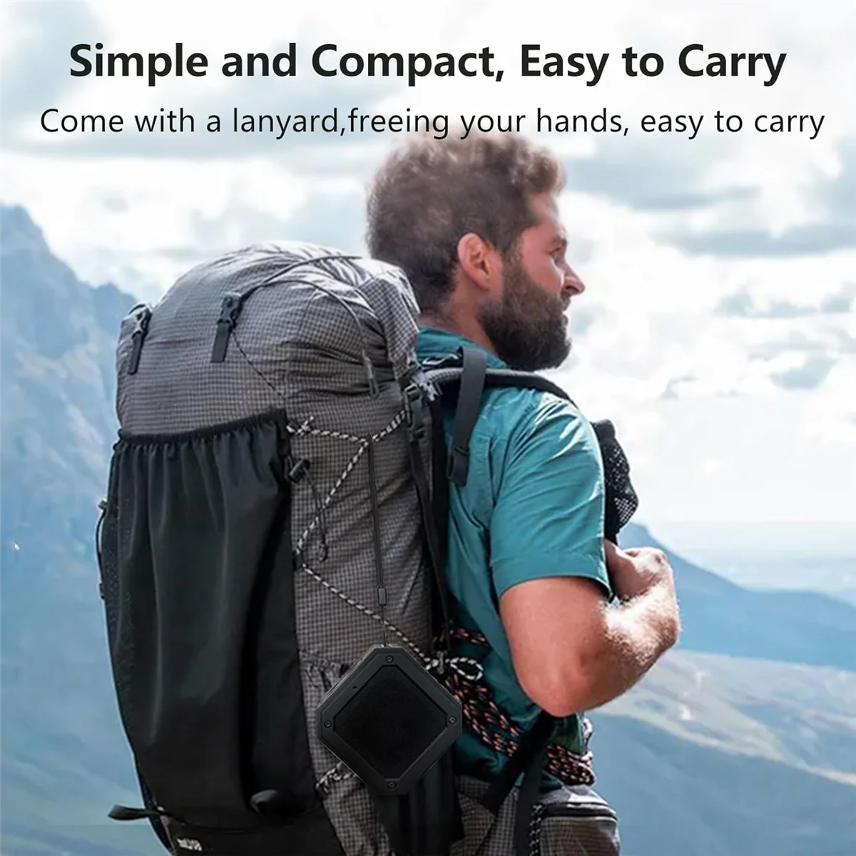 15W Golf Speaker,Portable Magnetic Bluetooth Speaker Outdoor IPX7 Waterproof Bluetooth Speaker, Golf Cart Accessories view 4