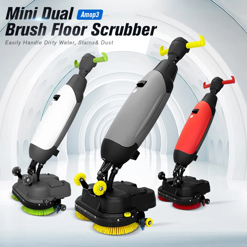 Walk-Behind Compact Floor Scrubbers