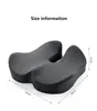 Zeby Rebound Memory Foam Office Chair Cushion Woman Tailbone Pelvis Orthopedic Medical Lady Seat Cushion Beautiful Buttocks Pad 6
