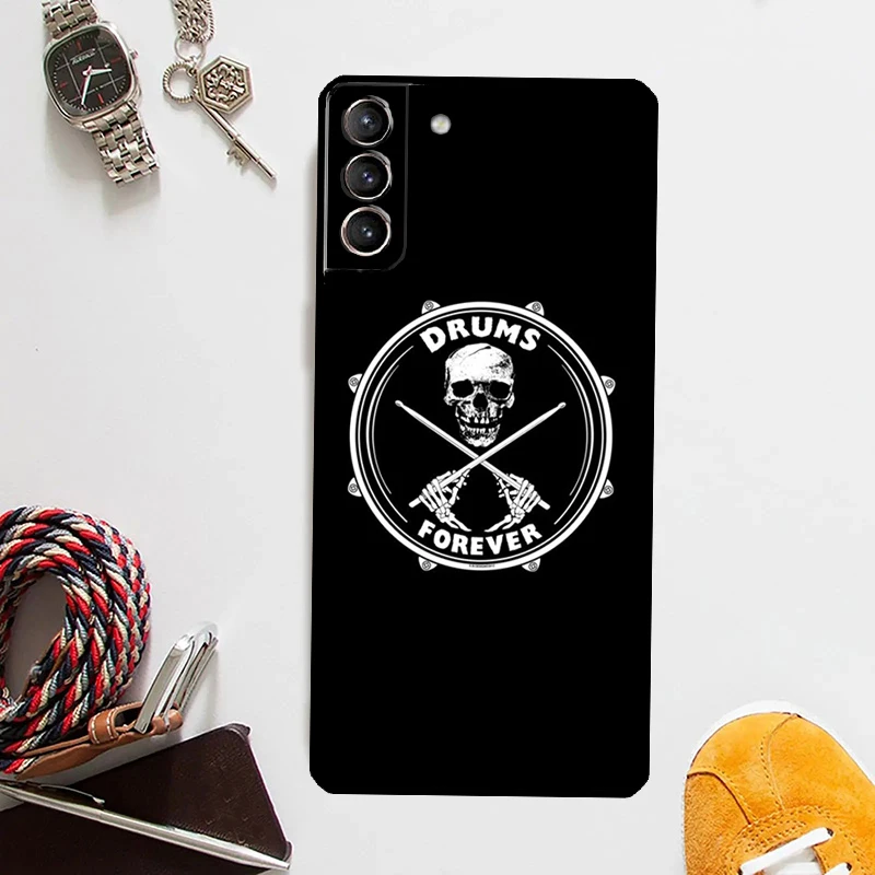 Rhythm Groove Drum Design Phone Case Cover