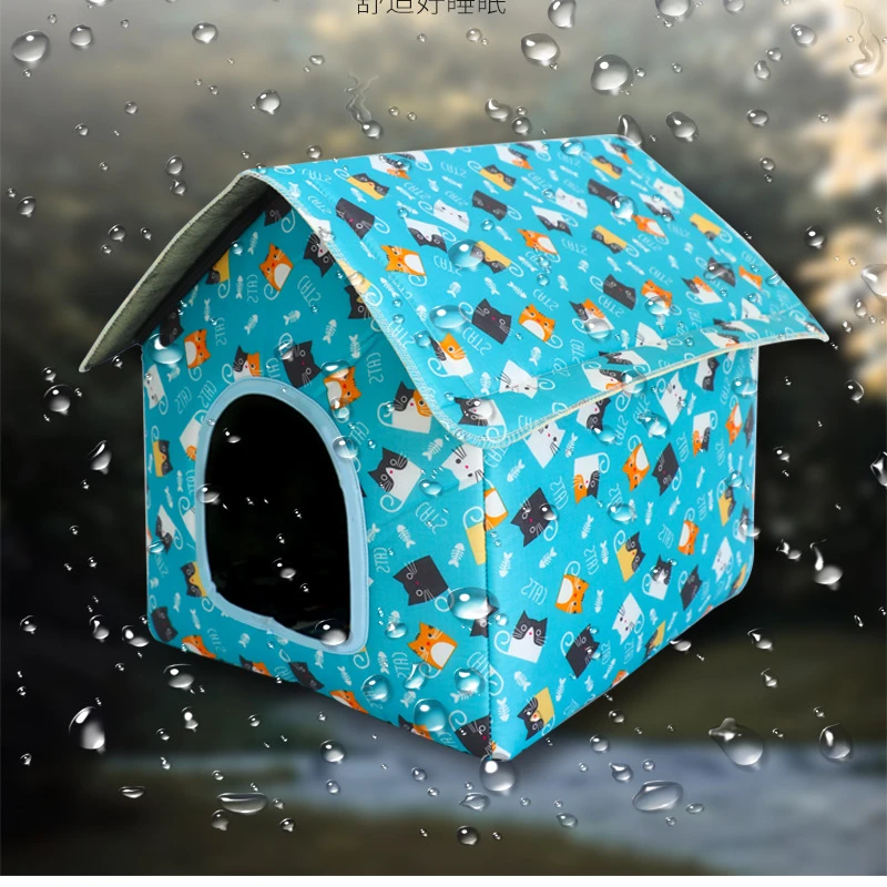 Water-Resistant Foldable Pet House 4