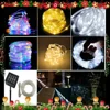 Solar String Tube Light PVC Soft Tube Outdoor Waterproof Copper Wire Light Courtyard Garden Decoration Atmosphere Flashing Light 3