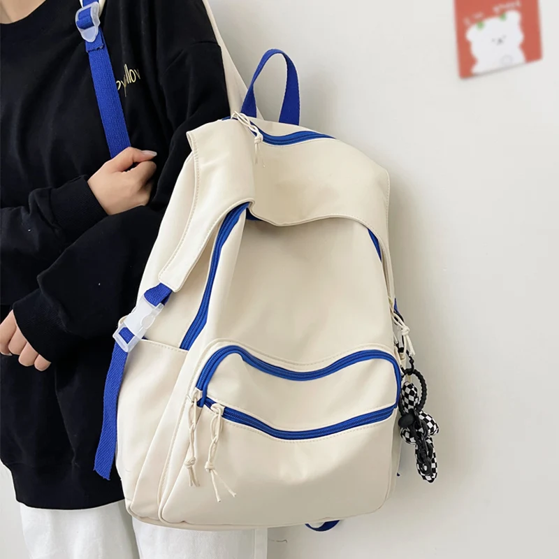 

Fashion Backpack Teens Girls Bookbag Nylon Waterproof Schoolbag for College Laptop Rucksack Women Travel Bag Mochila