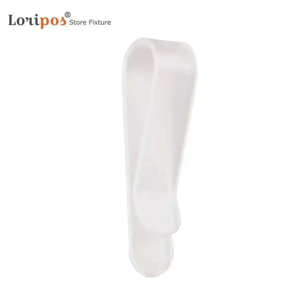Plastic Folder Financial Binder Clips Notes Letter Paper Clips Office Transparent Stationery Clip