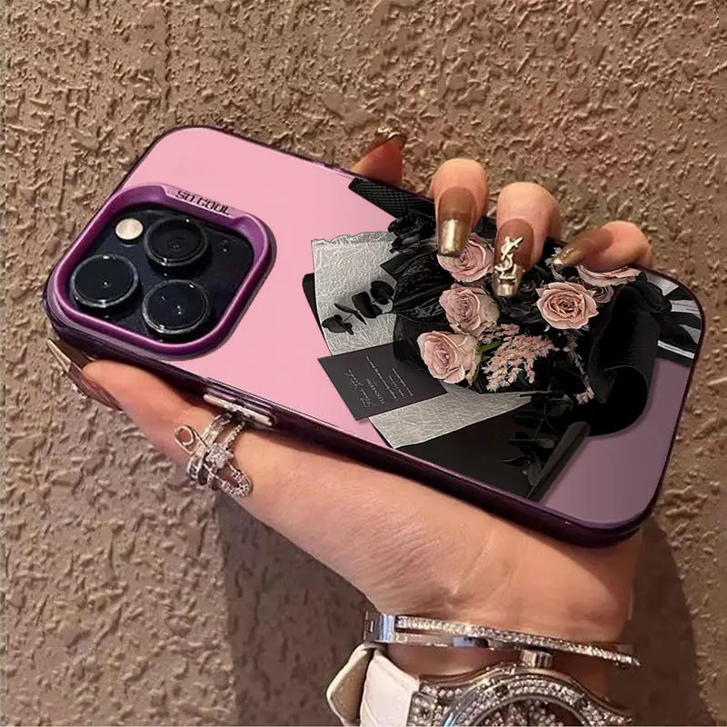 

Новинка чехол для телефона 15 Роза iPhone 14plus Премиум 13promax Art 12 популярный 11 15promax 14promax 13promax 12promax 11promax 15 141