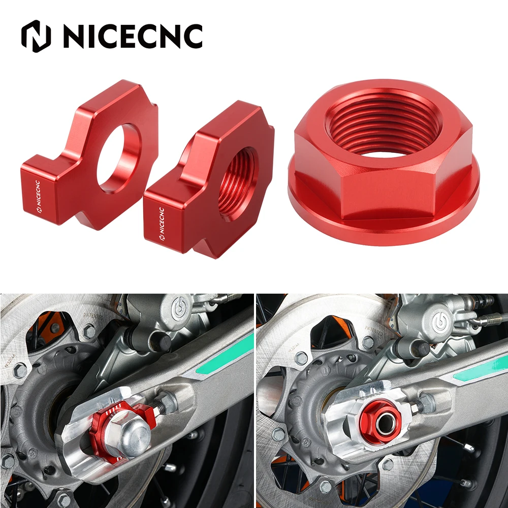 

For BETA Xtrainer 300 15-22 RR RRS RR-S 300 125 200 250 350 390 430 498 500 520 2T 4T Rear Wheel Axle Nut Screw Chain Adjuster