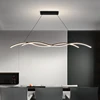 QIYIMEI Minimalist Lamps LED Pendant Lights For Living Study Dining Room Bedroom Home Decor Lamps Indoor Lighting Hanging Lights 4